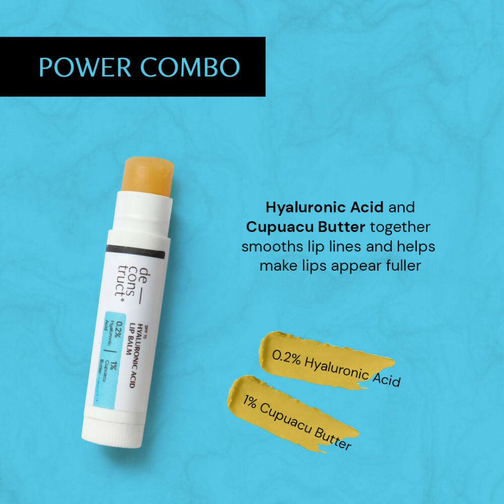 Deconstruct Hyaluronic Acid Lip Balm For Dry & Chapped Lips - Distacart