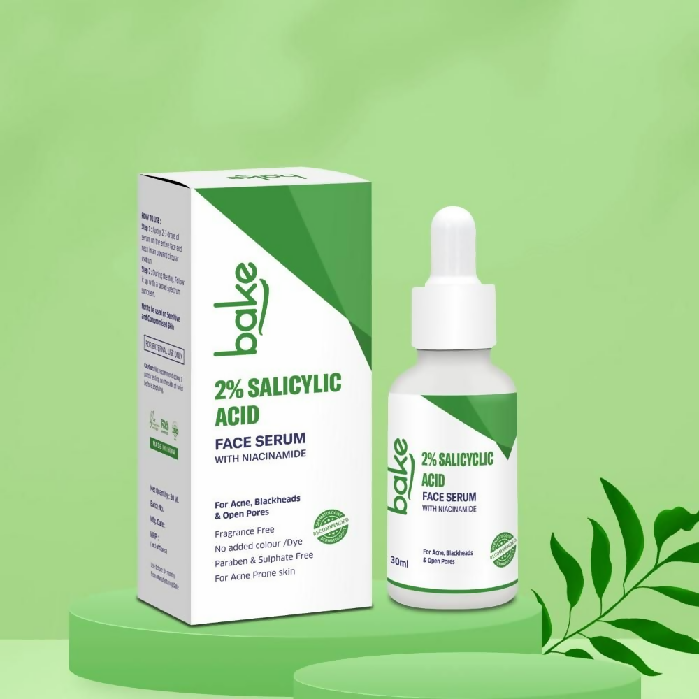 Bake 2% Salicylic Acid Face Serum With Niacinamide - Distacart