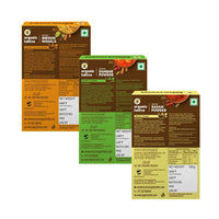 Thumbnail for Organic Tattva South-Indian Masala Combo (100 Gm Each)- Sambar Powder, Rasam and Biryani Masala - Distacart