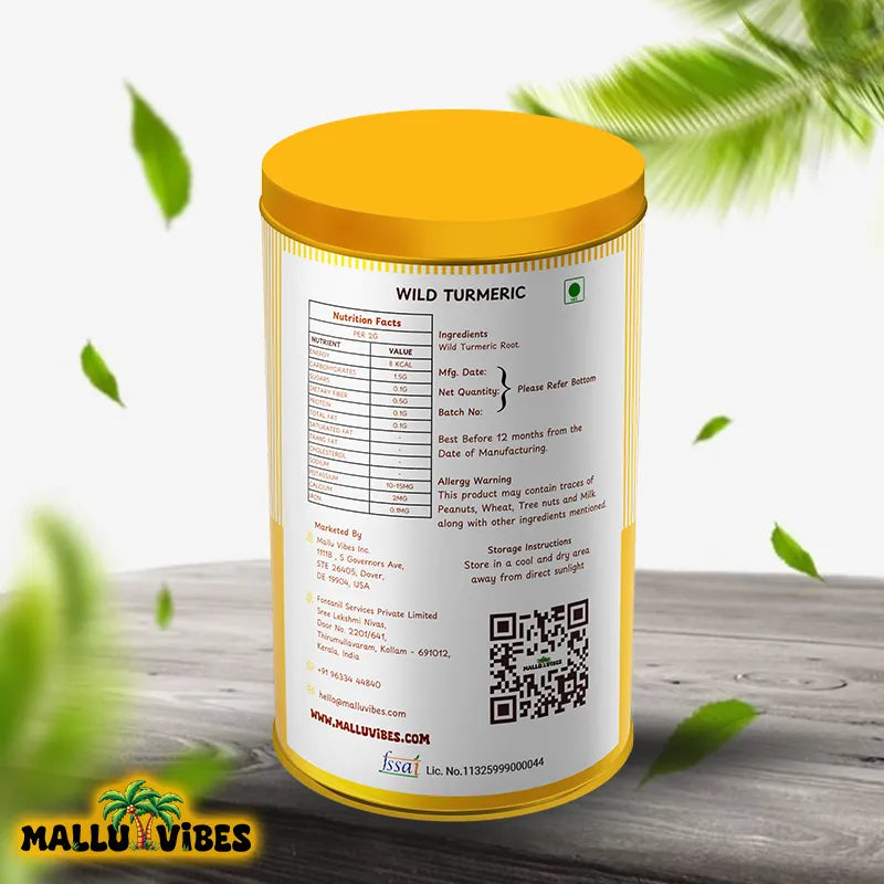 Mallu Vibes Wild Turmeric