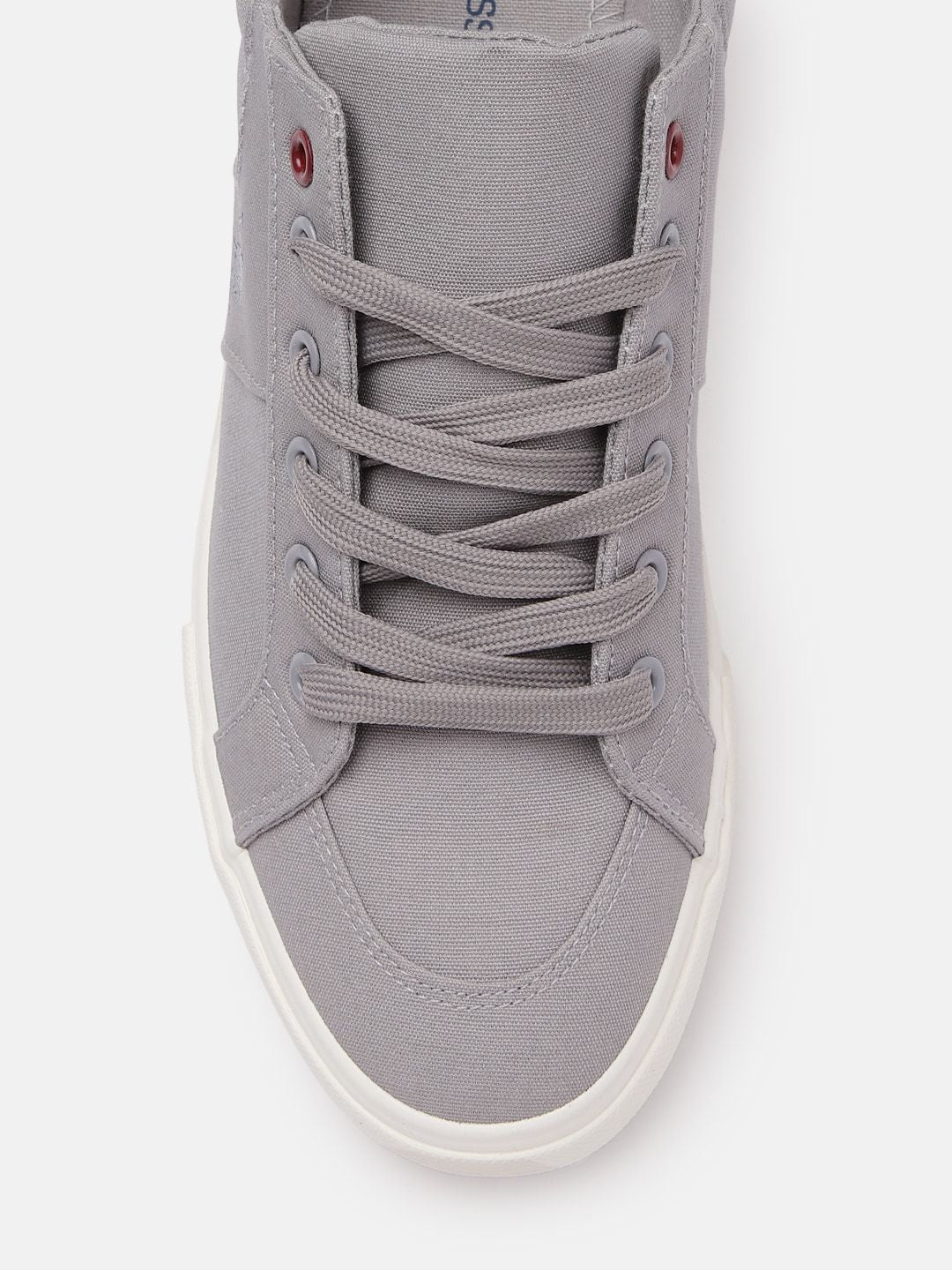 U.S. Polo Assn. U.S. Polo Assn Men Grey Solid Sneakers