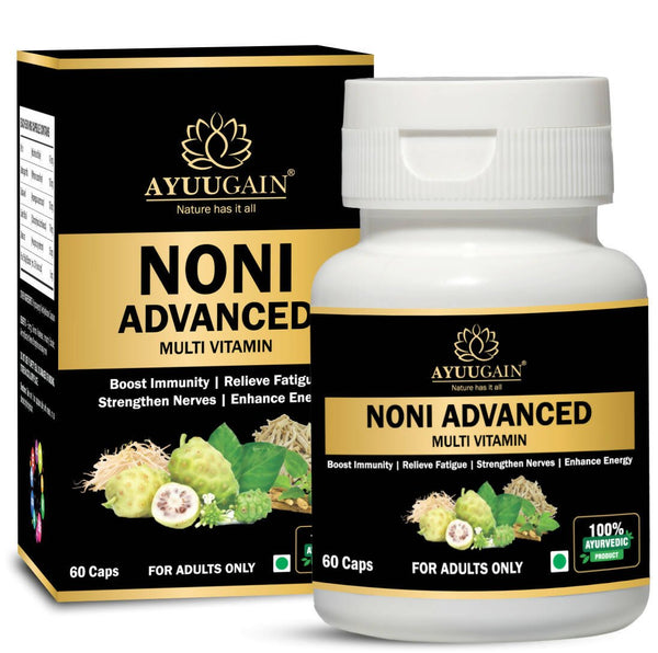 Ayuugain Noni Advanced Multivitamin Capsules - Distacart