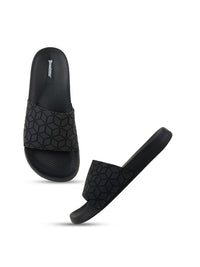 Thumbnail for Roadster The Lifestyle Co. Men Black Printed Slider