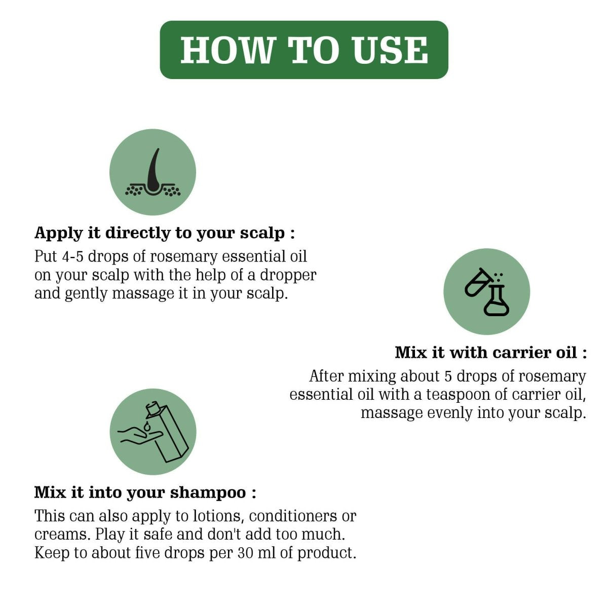 Aravi Organic Rosemary Hair Growth Essential Oil - Distacart