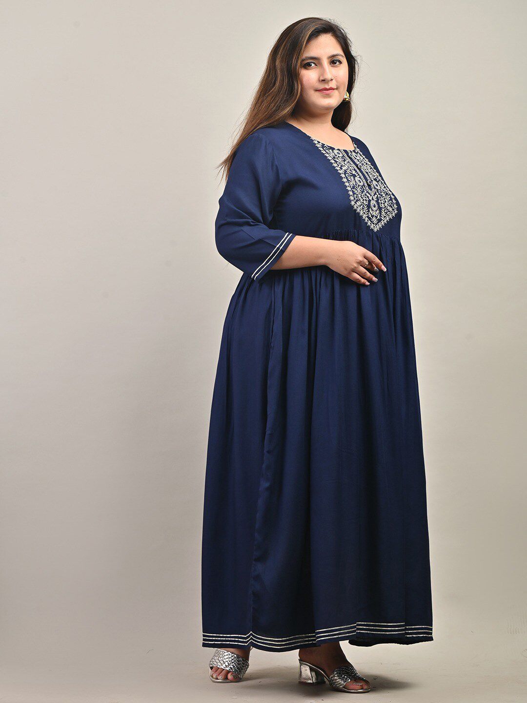 Swasti Ethnic Printed Maxi Dress