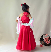 Thumbnail for ArthLife Raspberry Pink Lehnga Set - Distacart