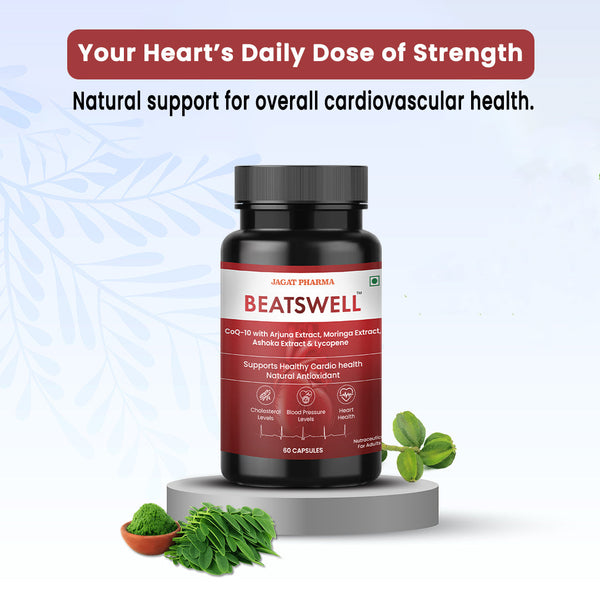Jagat Pharma Beatswell Capsules for Your Heart’s Daily Dose of Strength
