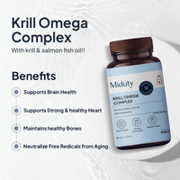Thumbnail for Miduty by Palak Notes Krill Omega Complex Softgels - Distacart