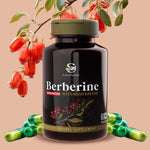 Thumbnail for Sushrut Ayurved Good Health Berberine Veg Capsules - Distacart