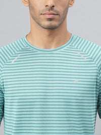 Thumbnail for Alcis Drytech+ Anti-Static Slim-Fit Round Neck Running T-Shirt - Distacart
