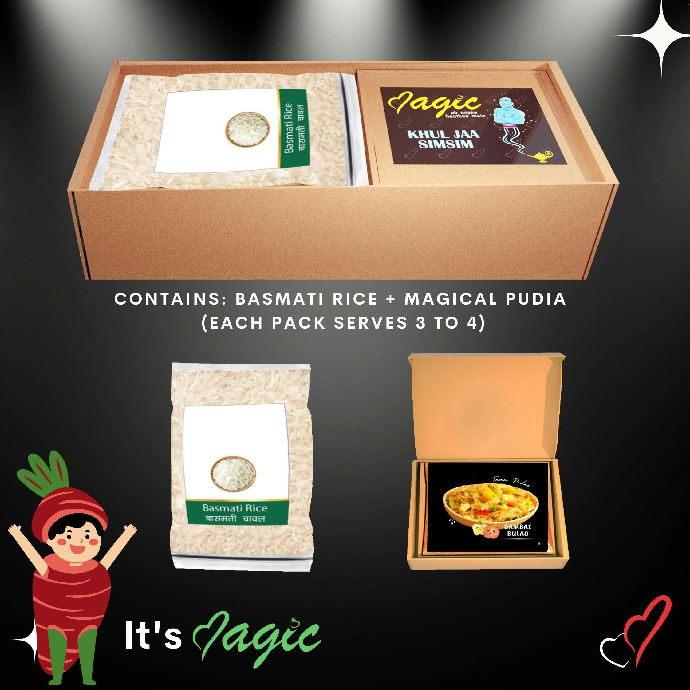 Sanskriti Magic Masala Tawa Pulao Fresh Ready to cook All-in-One Kit - Distacart