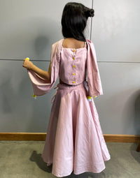 Thumbnail for ArthLife Onion Pink Lehenga Set - Distacart