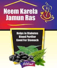 Thumbnail for Ayurvedshakti Neem, Karela & Jamun Ras - Distacart