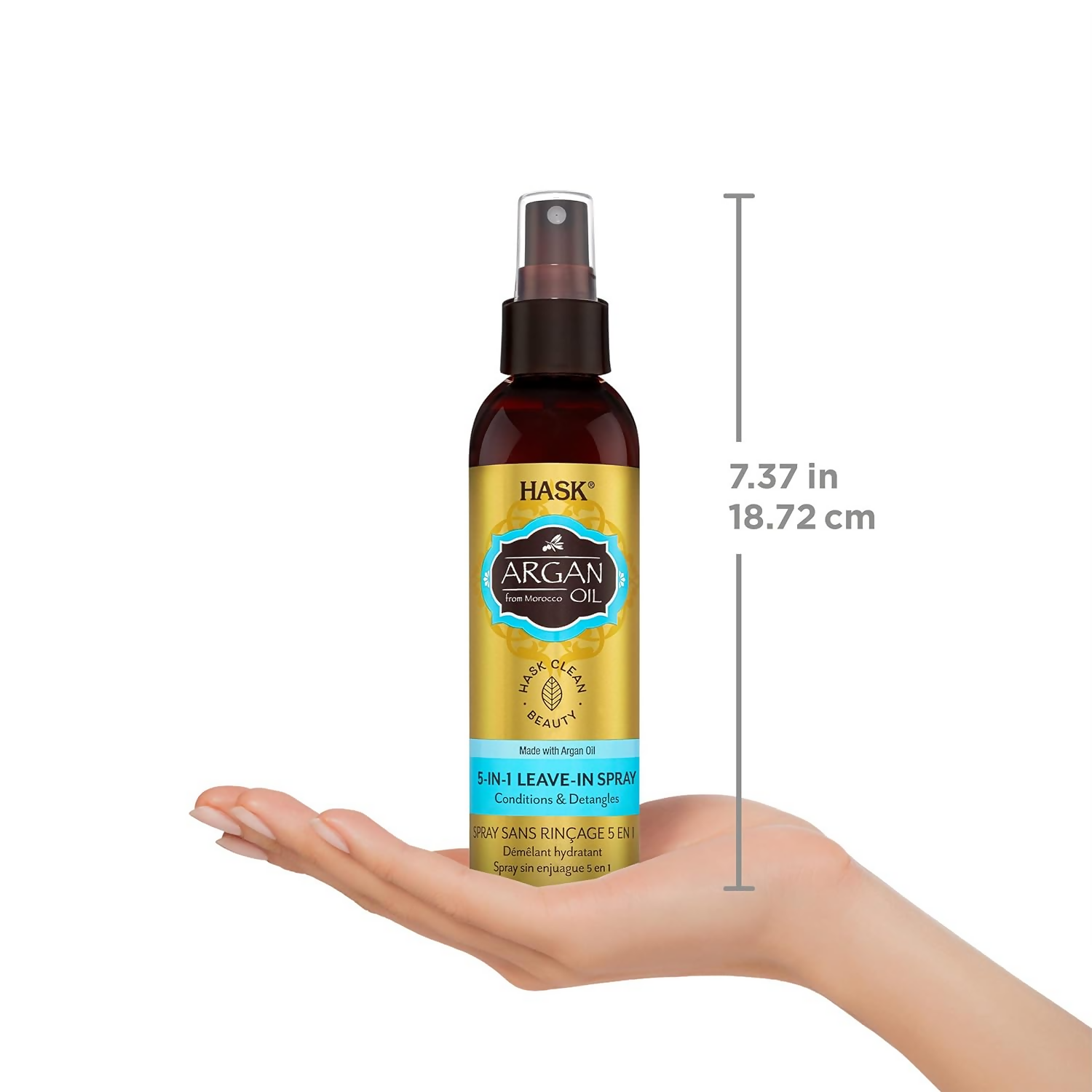 HASK Argan Oil 5-IN-1 Leave-IN-Conditioner Spray - Distacart