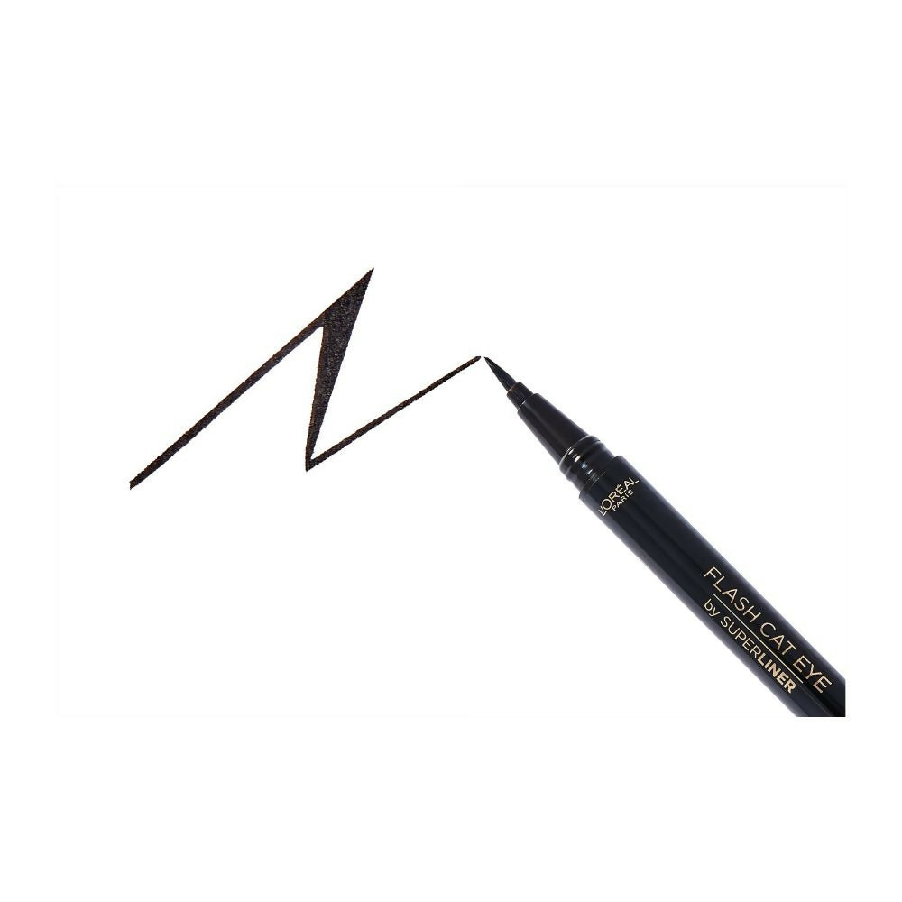 L'Oreal Paris Flash Cat Eye Eyeliner - Black - Distacart