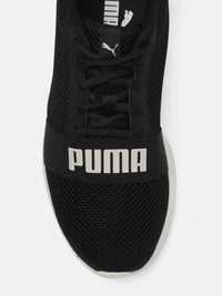 Thumbnail for Puma Men & Women Black Urus Brand Logo Print Sneakers