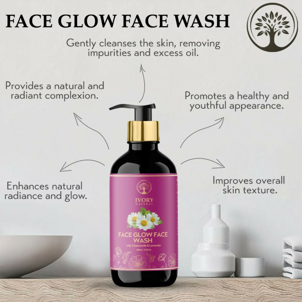 Ivory Natural Face Glow Face Wash For A Luminous, Radiant Complexion - Distacart