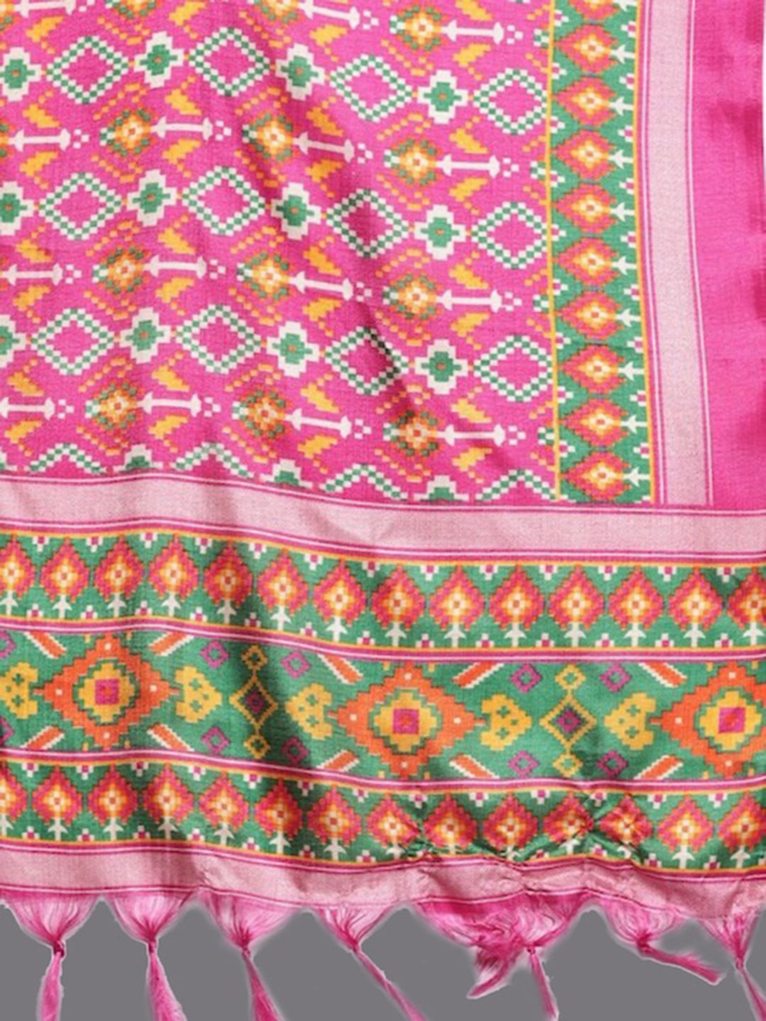 Sztori Plus Size Yoke Design Pure Cotton Kurta With Trousers & Dupatta - Distacart