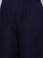 Thumbnail for Sztori Plus Size Ethnic Motifs Printed Straight Kurta With Palazzos - Distacart