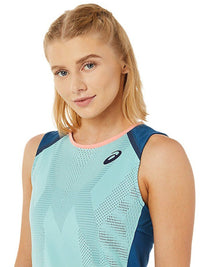 Thumbnail for ASICS Match Actibreeze Printed Sleeveless Tank T-shirt - Distacart