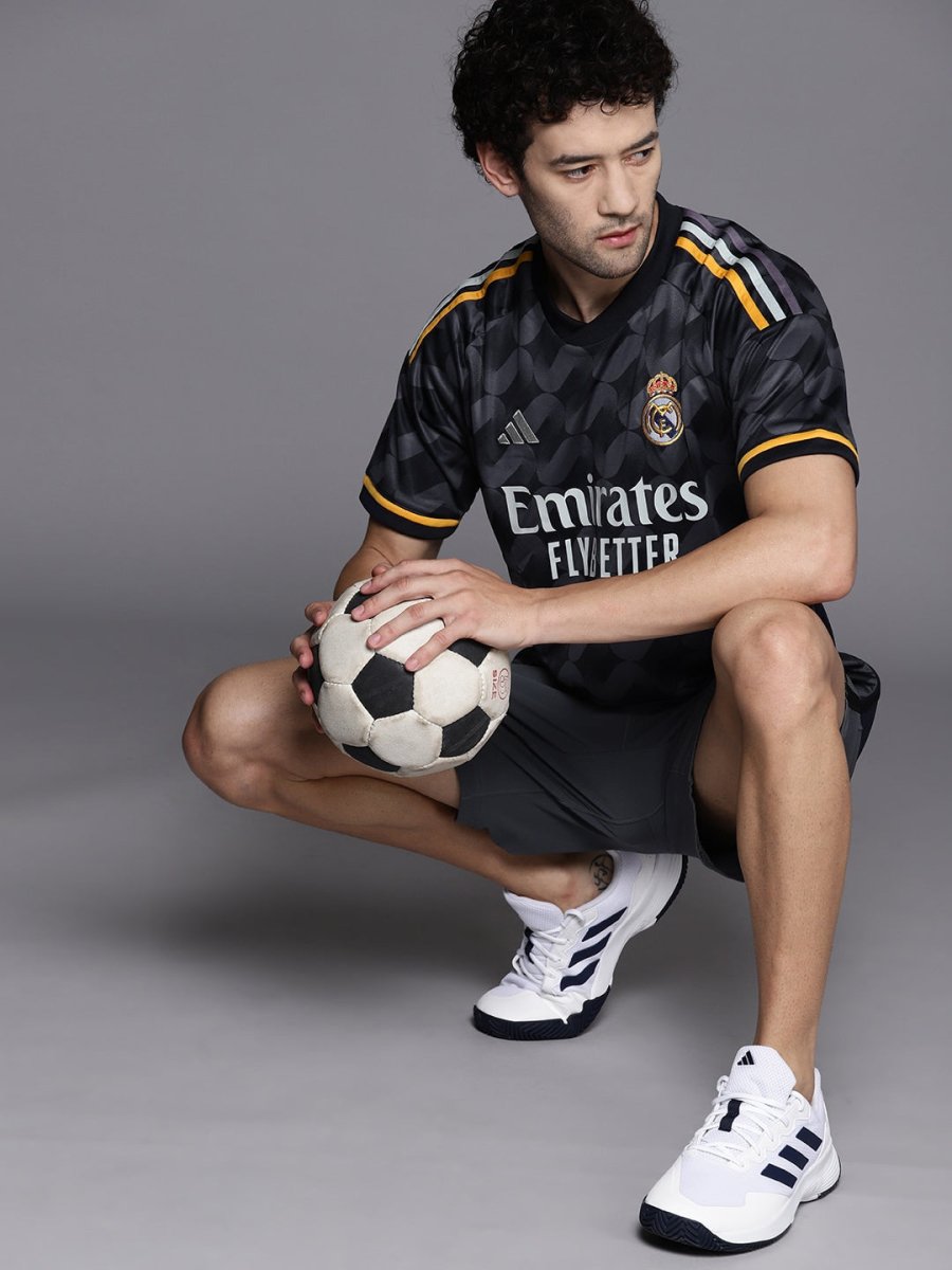 Adidas Men Aeroready Football Real Madrid 23/24 Away Jersey T-shirt - Distacart