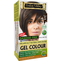 Thumbnail for Indus Valley Damage-Free Gel Hair Color- Medium Brown - Distacart