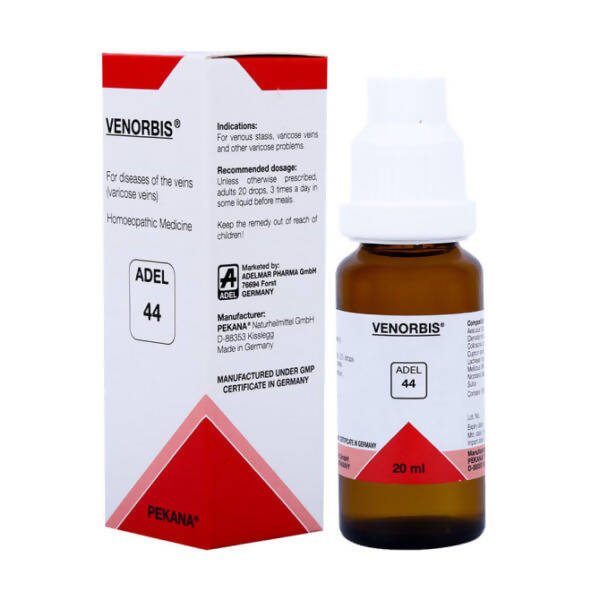 Adel Homeopathy 44 Venorbis Drops - Distacart
