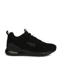 Thumbnail for Campus Men Black Mesh Running Shoes