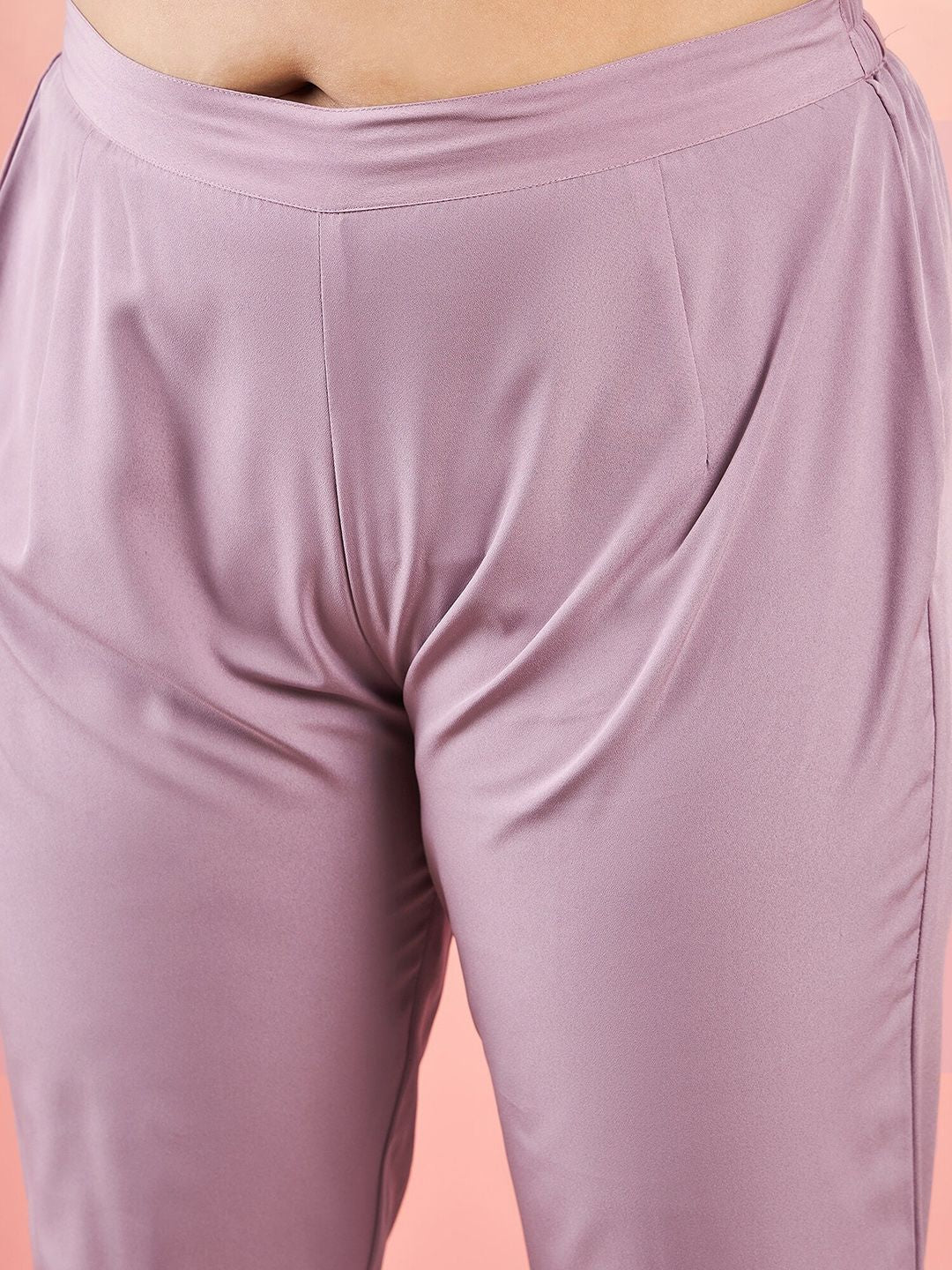 Sztori Printed V-Neck Straight Kurta With Trouser - Distacart