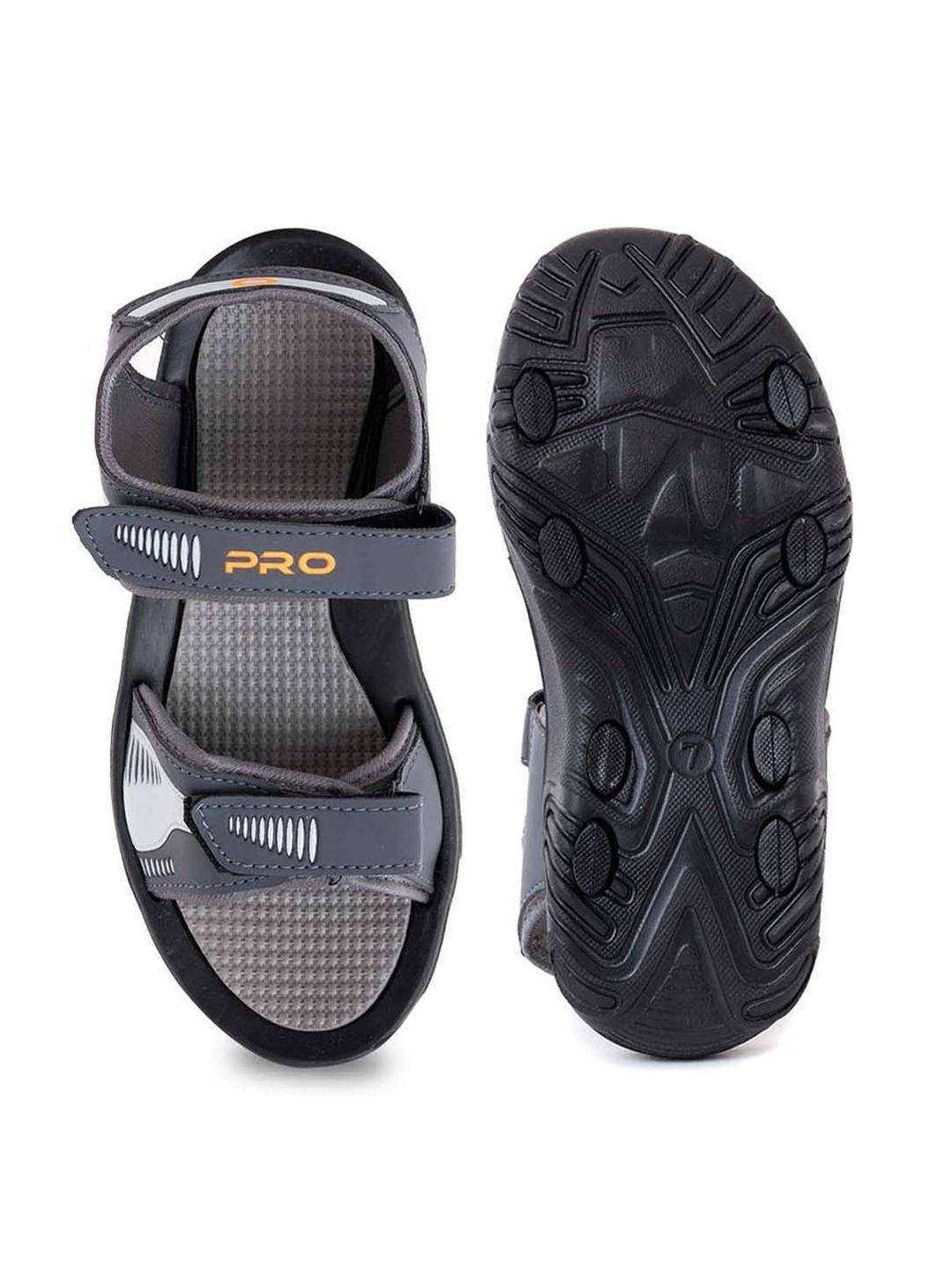 Khadims Men Textured Sports Sandals