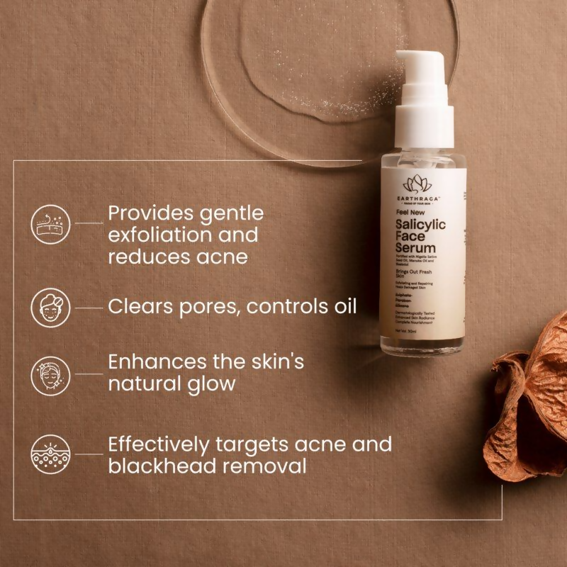 Earthraga Salicylic Face Serum - Distacart
