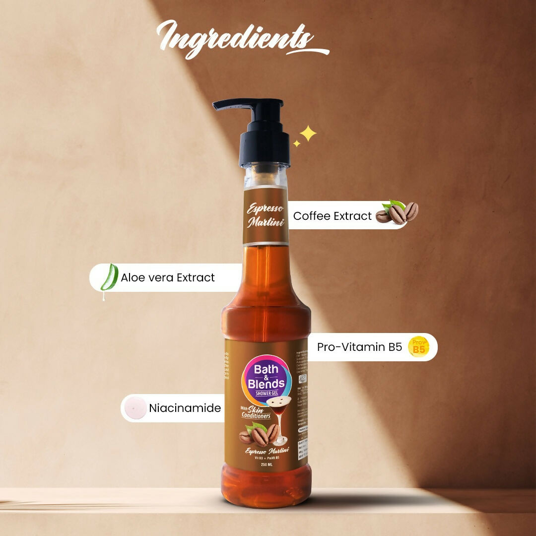 Bath & Blends Espresso Martini Shower Gel - Distacart