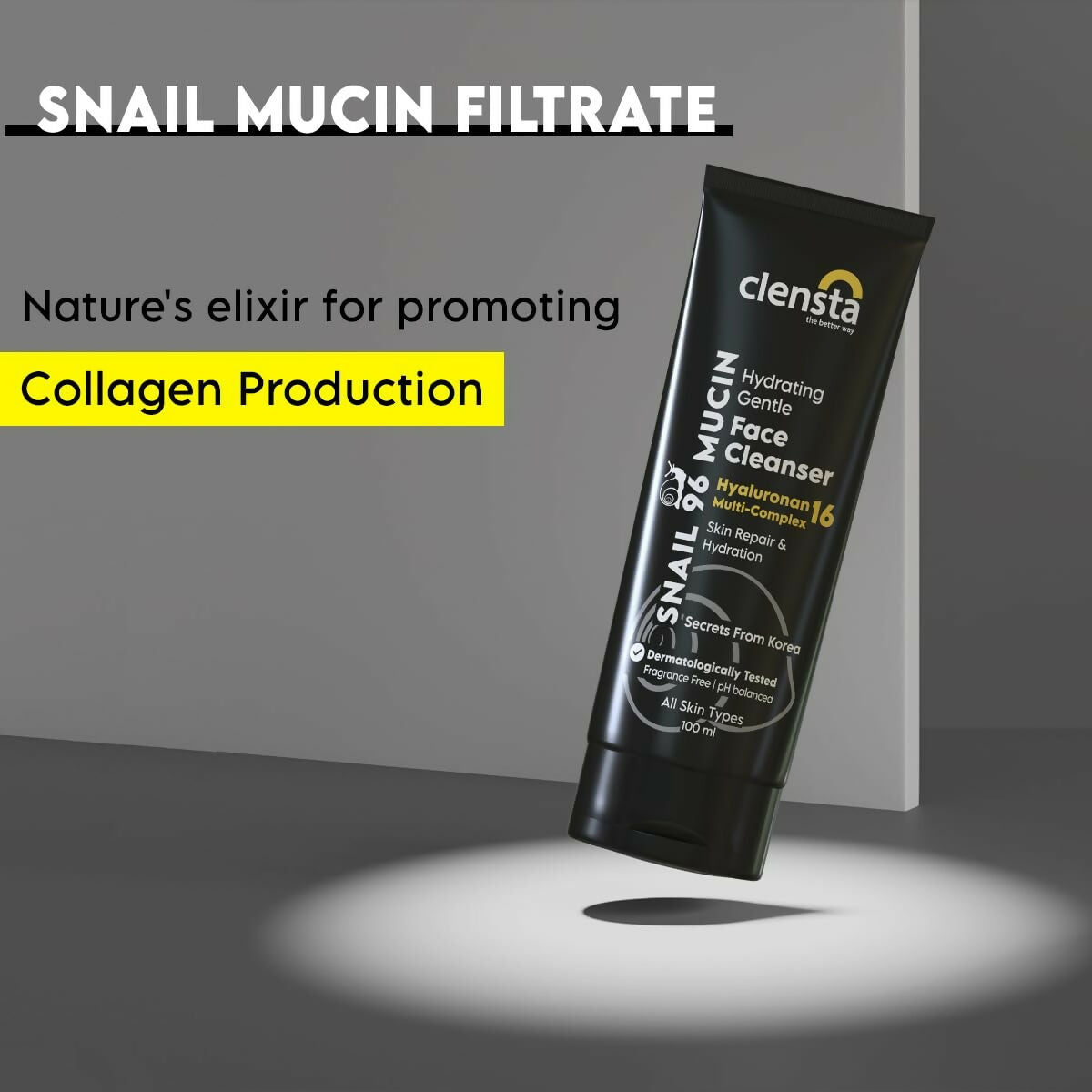 Clensta Snail 96 Mucin Skin Repair Gentle Face Cleanser - Distacart