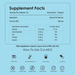 Thumbnail for GATACA Pure Ca-AKG - 500 mg Capsules