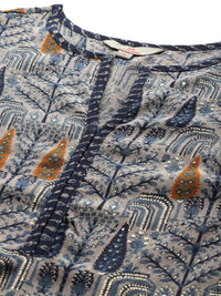 Thumbnail for Anouk Women Ethnic Motifs Printed Regular Kurta with Trousers & With Dupatta - Distacart