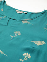 Thumbnail for Sztori Plus Size Ethnic Motifs Printed Straight Kurta - Distacart