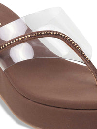 Thumbnail for Metro Embellished Wedge Heels