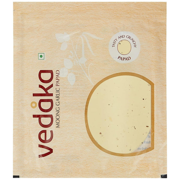 Vedaka Moong Garlic Papad - Distacart