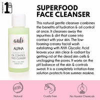 Thumbnail for Auli Alpha Super Food Oil Control Face Cleanser - Distacart
