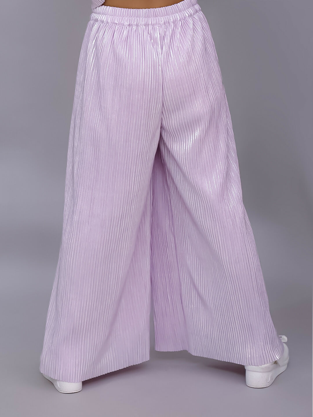 Lil Drama Glam Up Girls Pink Party Top and Pant Set