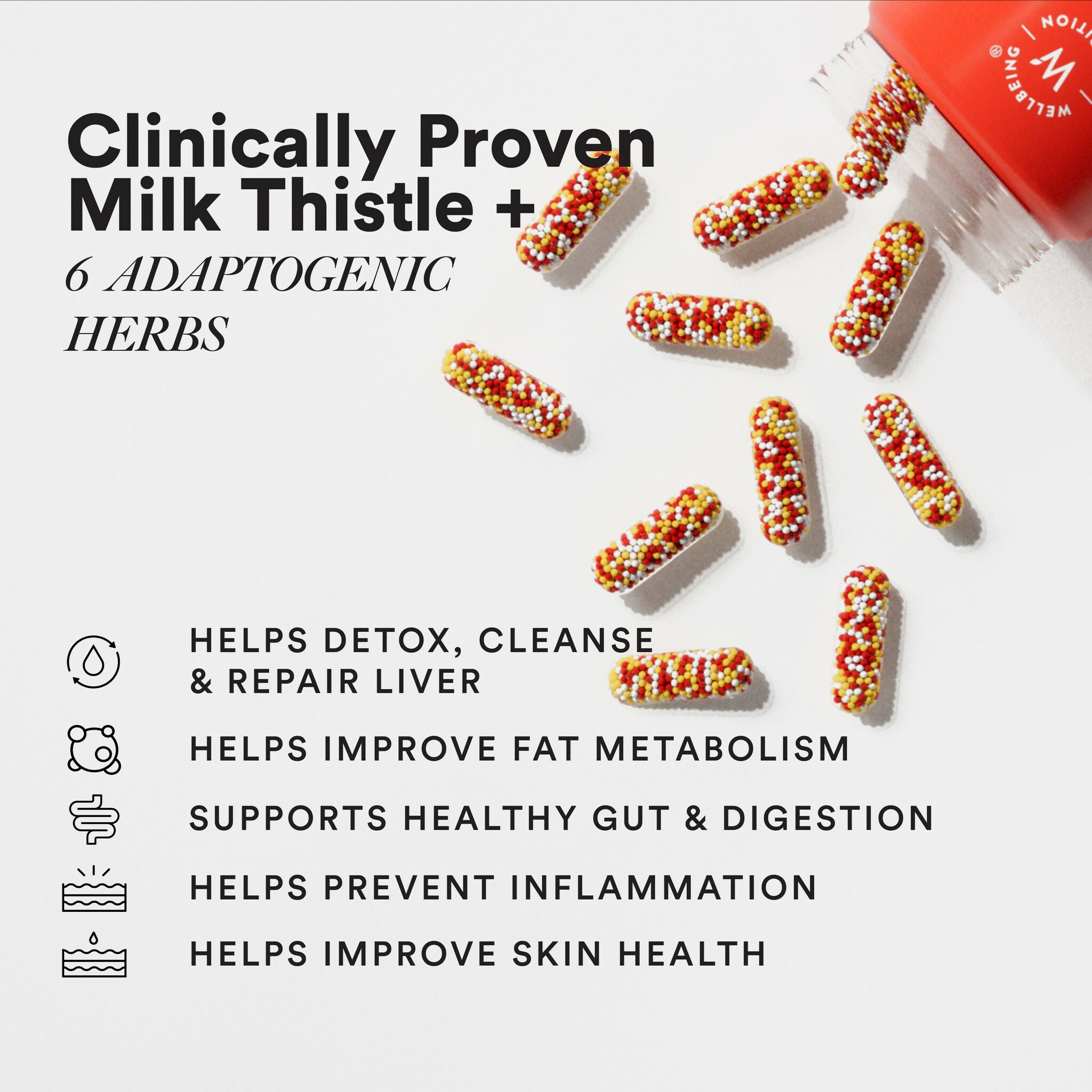 Wellbeing Nutrition Slow Liver Detox Capsules - Distacart
