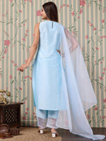 Thumbnail for Ode by House of Pataudi Regular Kurta with Trousers - Distacart