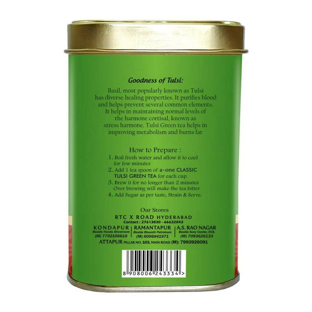 A-One Classic Premium Tulsi Green Tea - Distacart