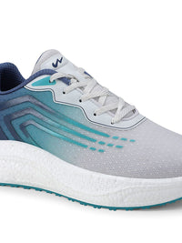 Thumbnail for Campus Men Textured Lace-Up Running Shoes