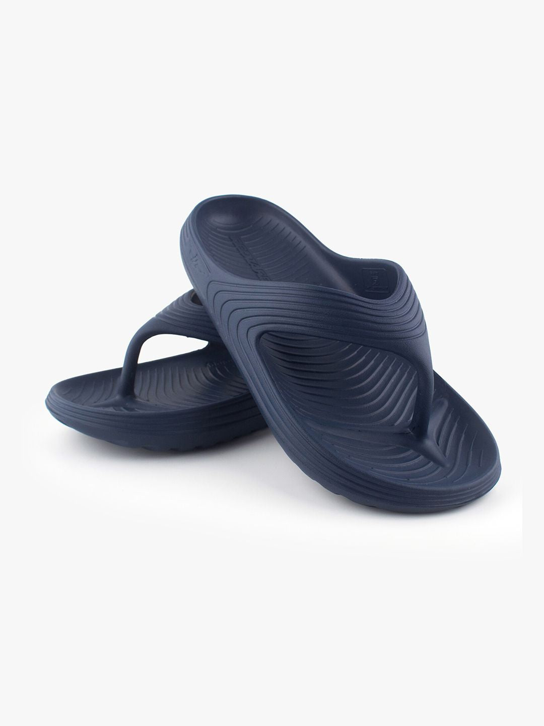 Red Tape Men Striped Thong Flip-Flops