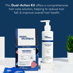 Thumbnail for Man Matters Biotin Hair Gummies & Anti Hair Fall Shampoo Combo - Distacart