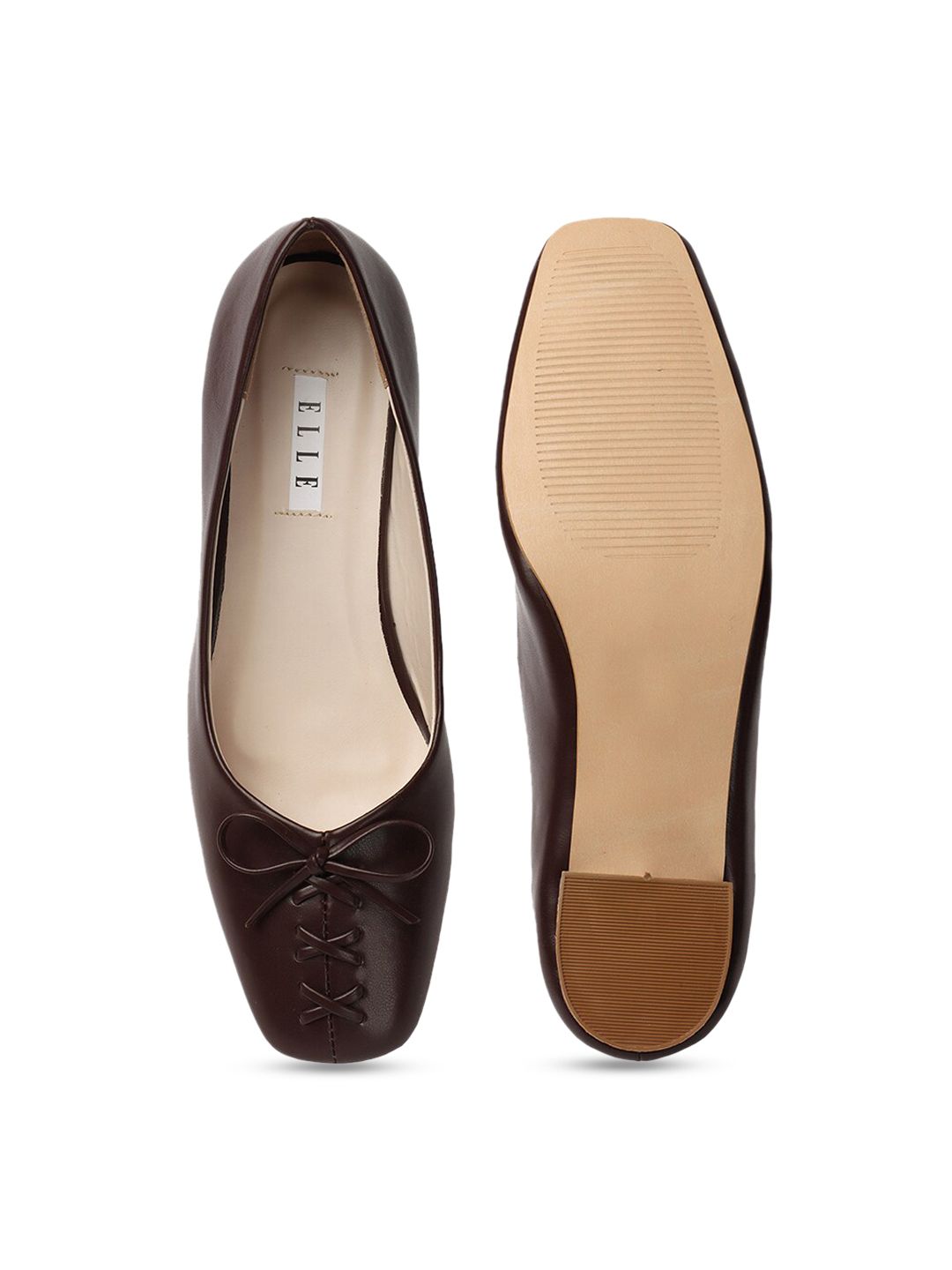 ELLE Block Pumps With Bows