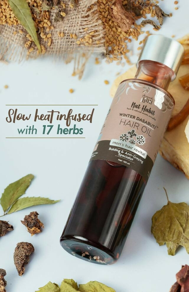 Nat Habit Men's Revital Winter Hair Oil - Distacart
