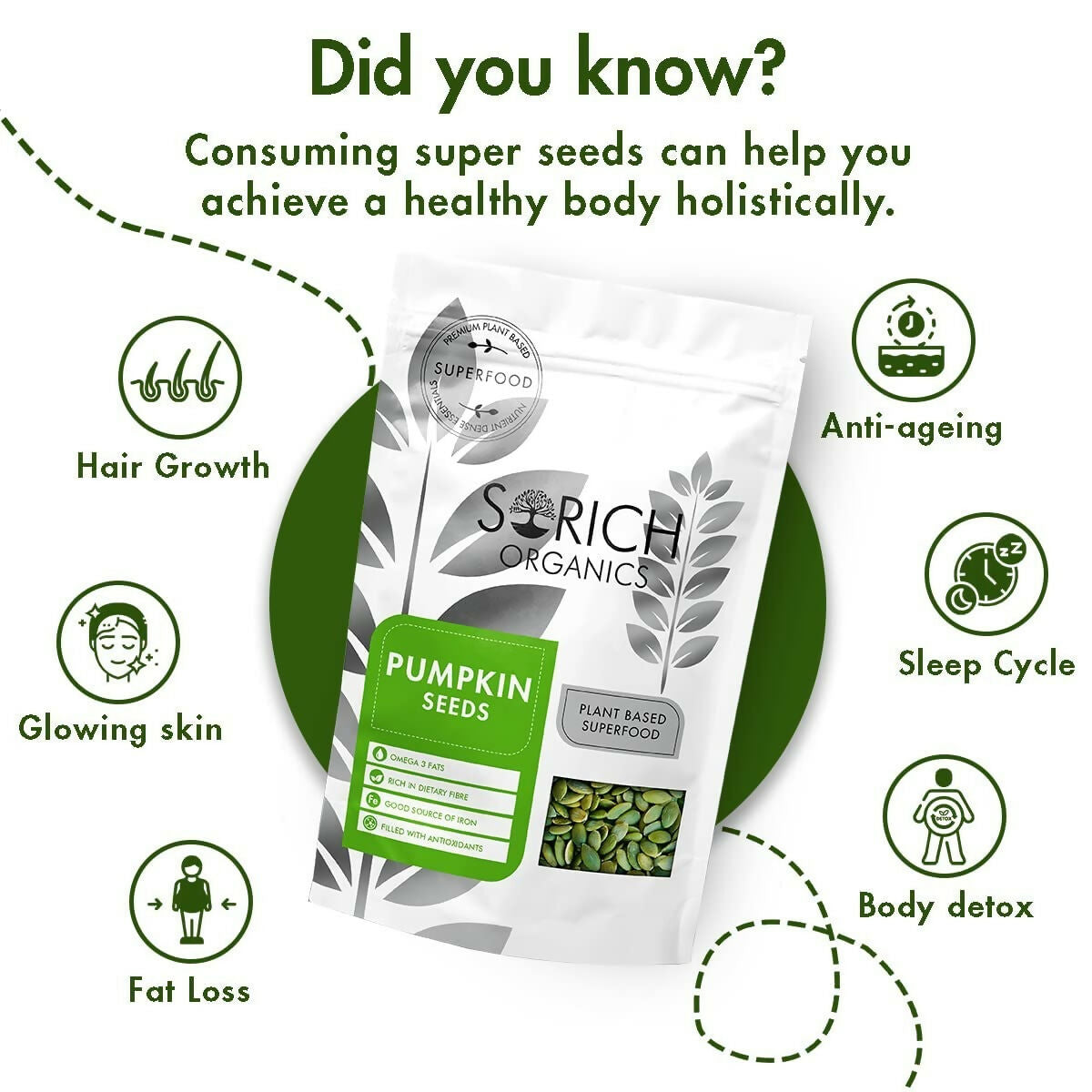 Sorich Organics Raw Pumpkin Seeds - Distacart