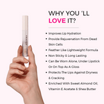 Thumbnail for Praush Beauty Pout Cushion Luxe Lip Oil - Bubble Clear - Distacart